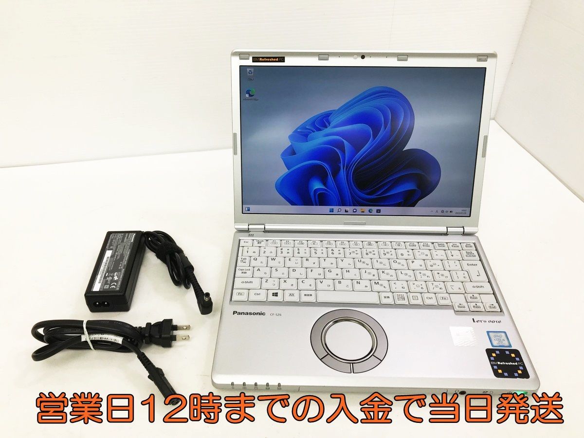 Panasonic CF‐SZ6／Core i5－7300u 2.60GHz ／4G／128G／Win11 Pro /MS