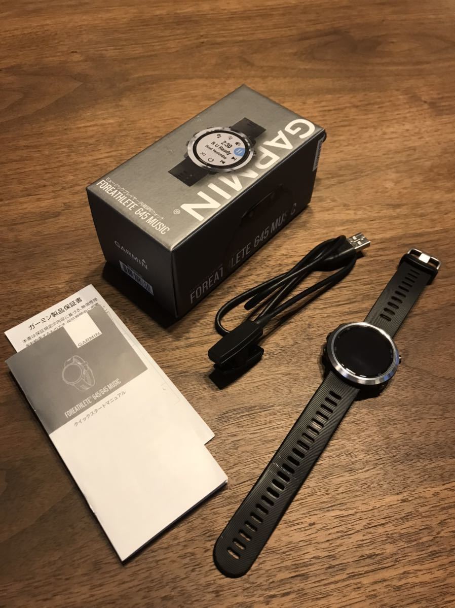 GARMINガーミン FOREATHLETE 645 肌寒く MUSIC 中古 