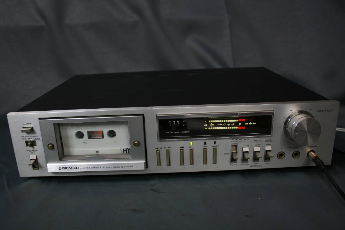 パイオニア CT-4040A カセットデッキ 動作ok Pioneer CT-4040の仕様