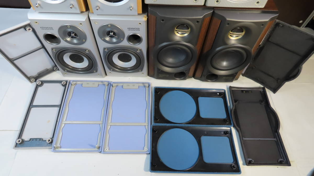 DENONアンプ&KENWOODスピーカー セット KENWOOD|3ウェイスピーカー 