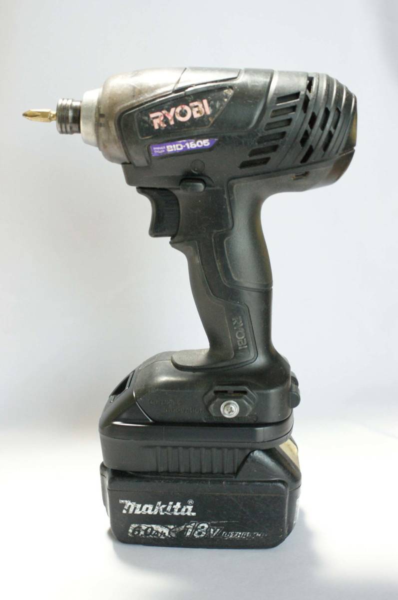 ★リョービRyobi(京セラ)の18Vドリル←マキタの電池で動くアダプター★D32 ⑨☆リョービRyobi(京セラ)18Vドリル←マキタの電池で動く K☆リョービRyobi(京セラ)の18Vドリル←マキタの電池で動く リョービ ⑩◇リョービRyobi(京セラ)の18Vドリルを日立(HIKOKI)の電池変換 京セラ（メーカーリョービ）の通販 京セラ（リョービ）のインパクトドライバーのおすすめ人気