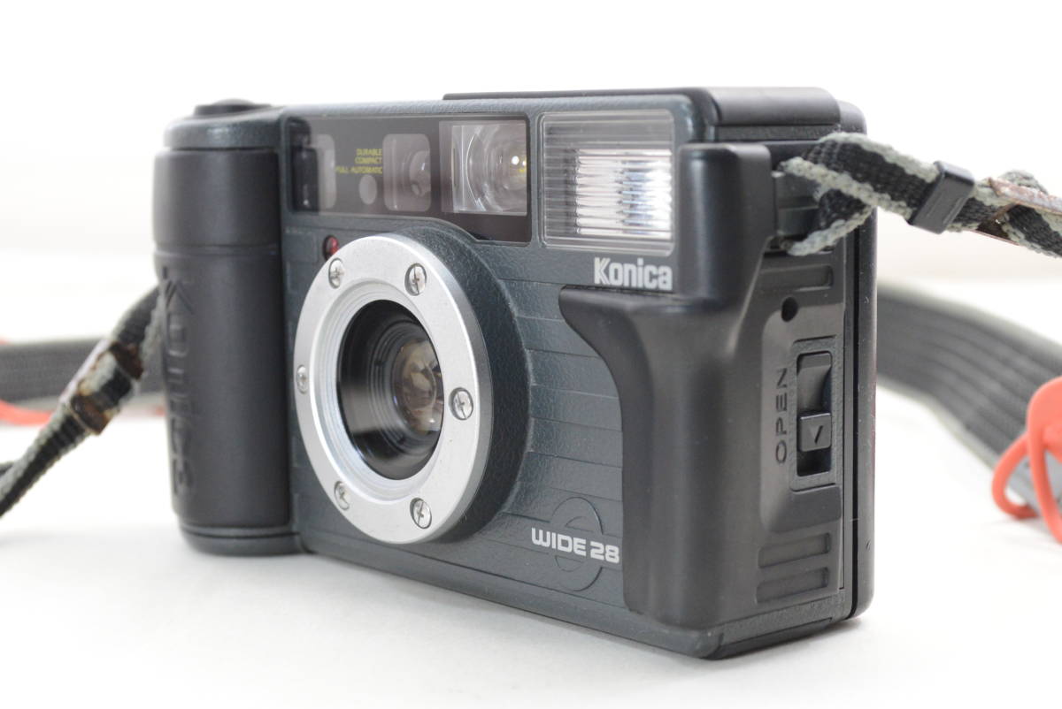 【美品】 コニカ KONICA 現場監督 wide28 ecoま】コニカ Konica 現場監督 WIDE 28 no，5206959 コンパクト