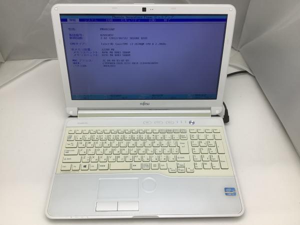 ジャンク!FUJITSU AH53/J○Core i7 2670QM 2.2G 12G 750G ジャンク