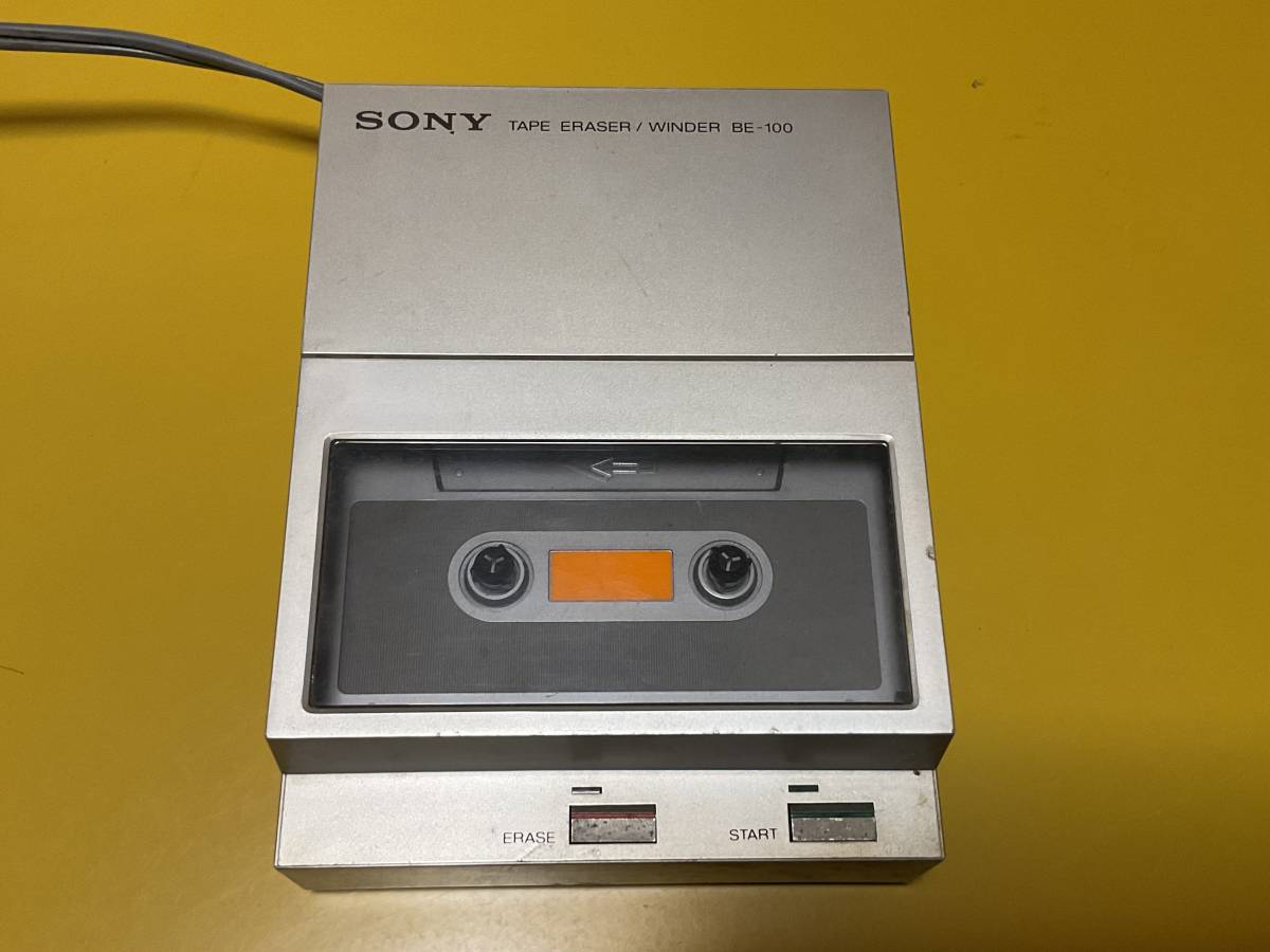 SONY BE-100. 中古　カセットテープイレーサー　消去機_1