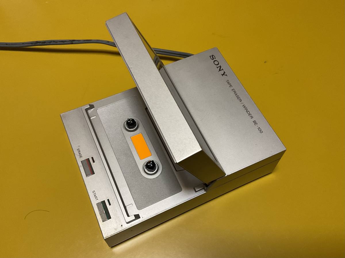SONY BE-100. 中古　カセットテープイレーサー　消去機_2