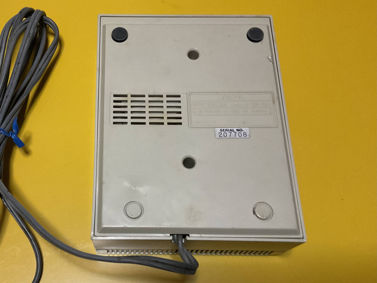 SONY BE-100. 中古　カセットテープイレーサー　消去機_5