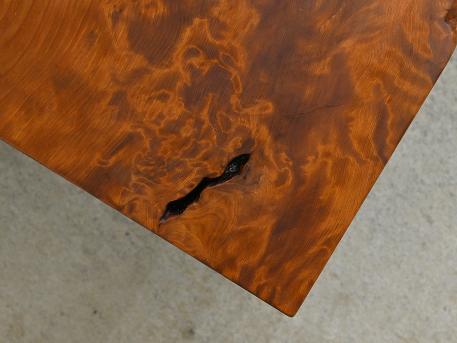 天然杉 1枚板 17 希少 屋久杉 一枚板 座卓 1.6×1.0m 厚さ6.8cm/銘木 世界遺産 縄文杉