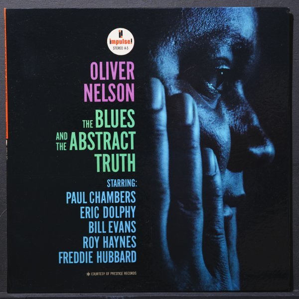 LP THE GELDER刻印 OLIVER ABSTRACT BLUES 初 TRUTH[USオリジナル AND