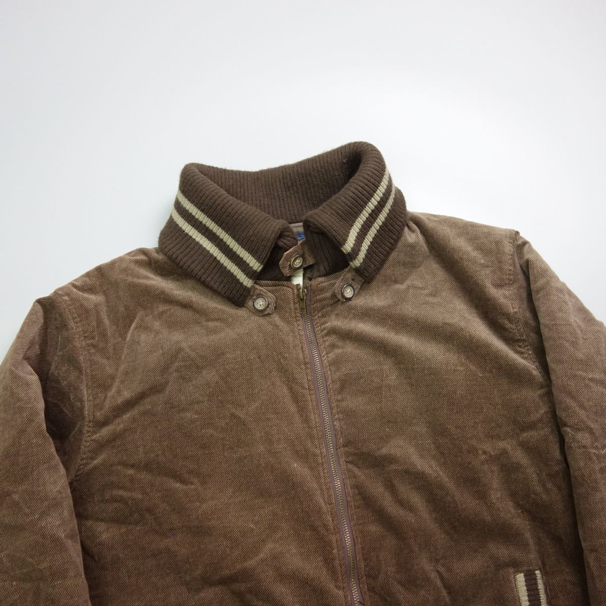 1円 ウールリッチ Woolrich コーデュロイ ドンキー襟 中綿 ジップ 