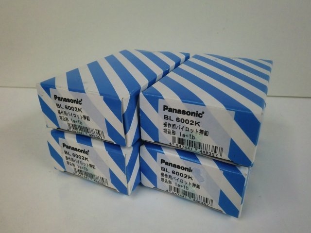 SALE，高品質 Panasonic パナソニック 操作用パイロット押釦 BL6002K 品 4個セット(スイッチ、開閉器)｜売買されたオークション情報、yahooの商品情報をアーカイブ公開 - オークファン スイッチ、開閉器