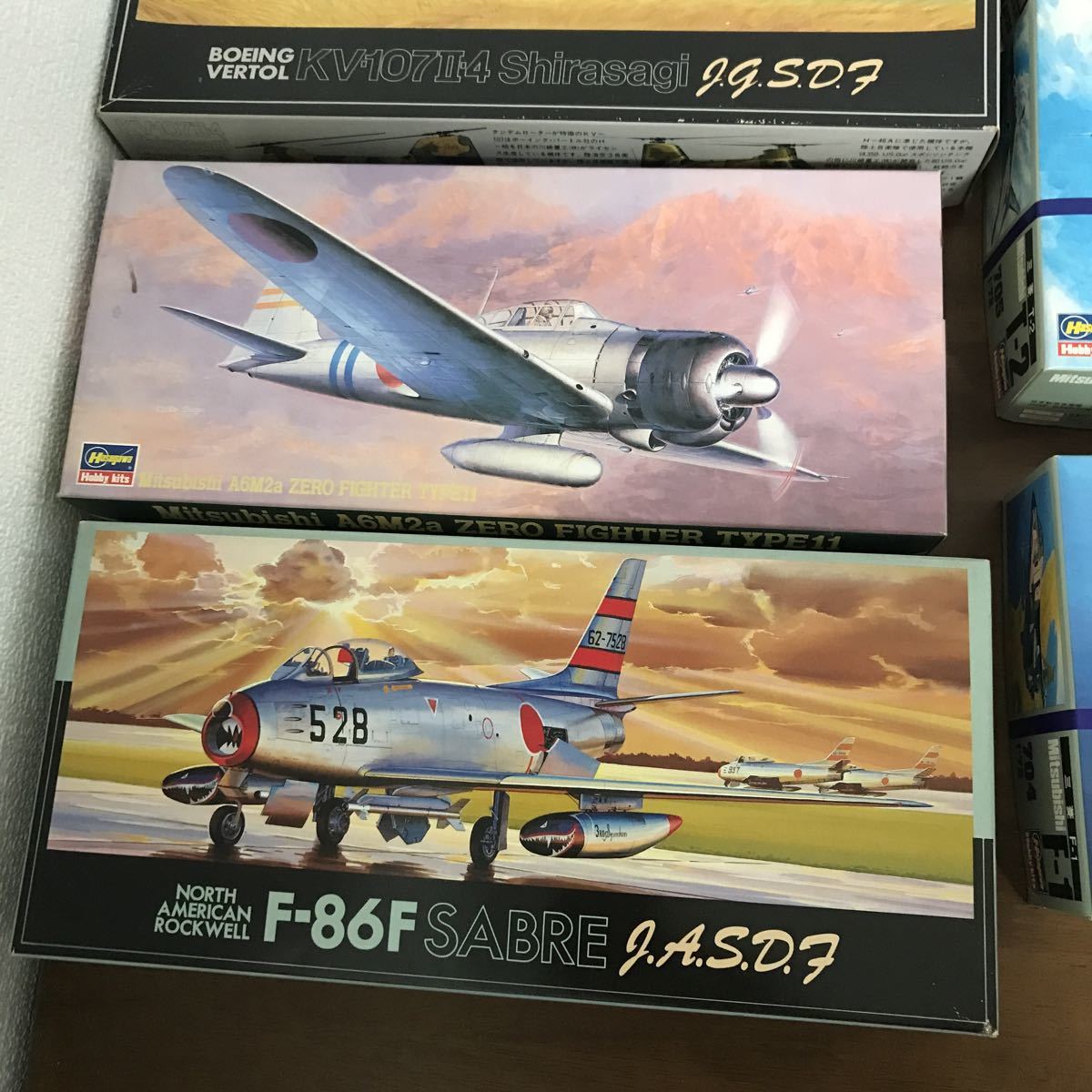 プラモデル 1/72 日本陸軍・航空自衛隊戦闘機 まとめ売り