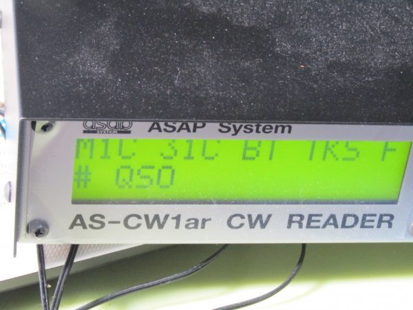 欧文／和文対応モールス符号解読器AS-CW1ar ○欧文／和文モールスに
