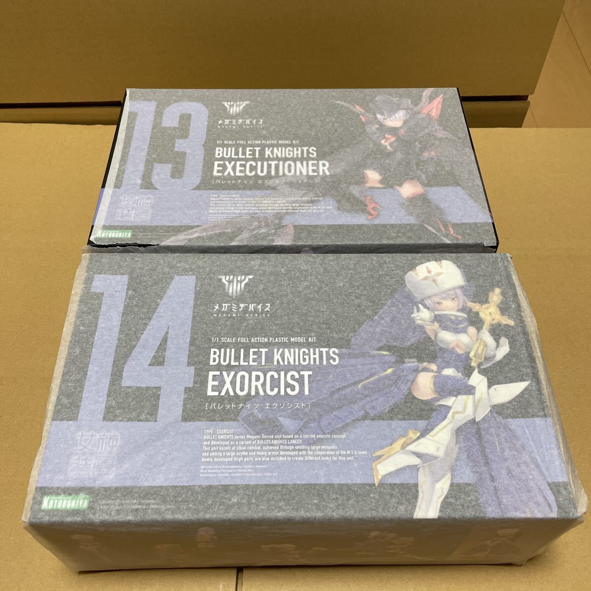 34△80⁄未組立メガミデバイス BULLET 34△80/【未組立】メガミデバイス メガミデバイスバレットナイツ13と14セット