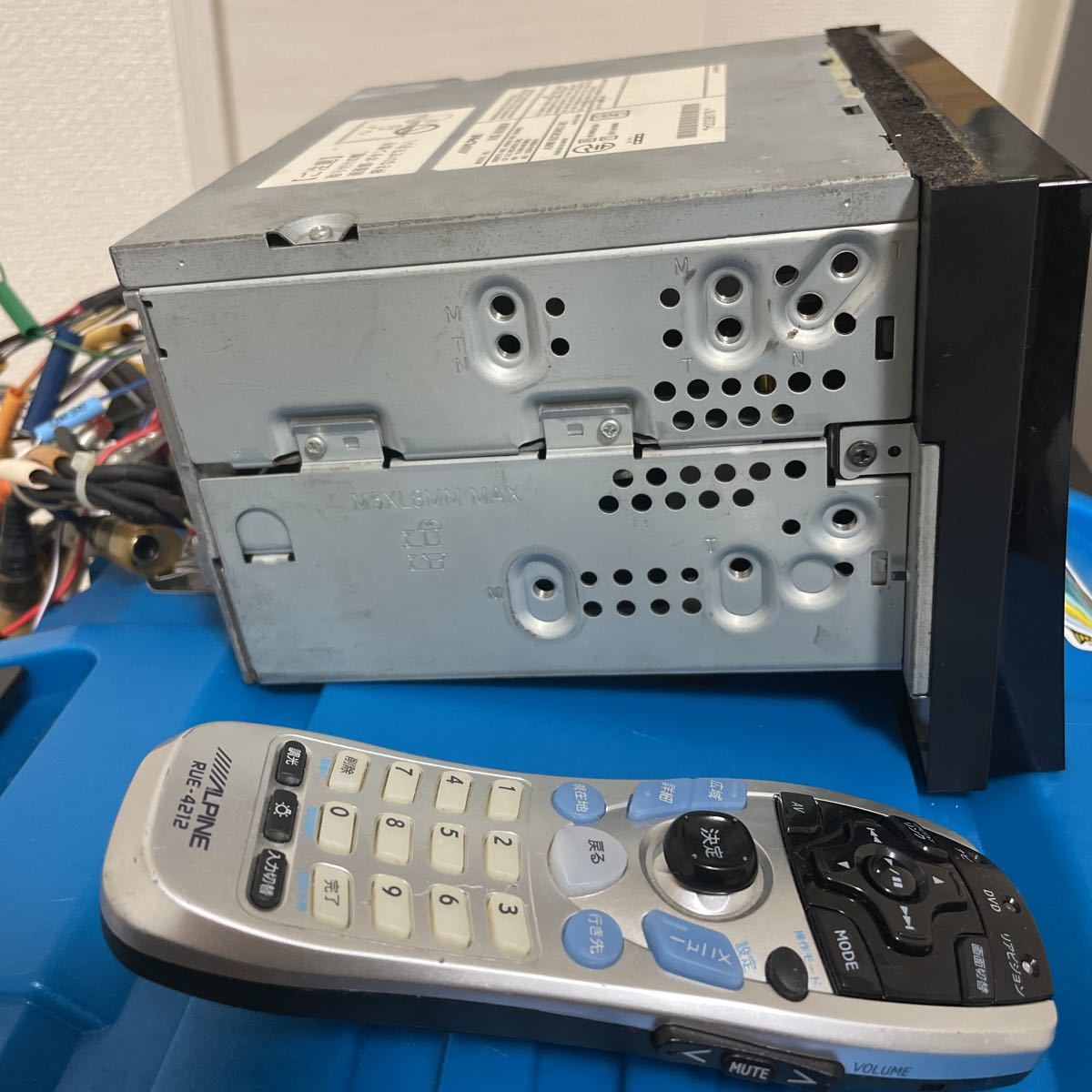 アルパイン8インチナビ VIE-X088V ジャンク ALPINE アルパイン VIE