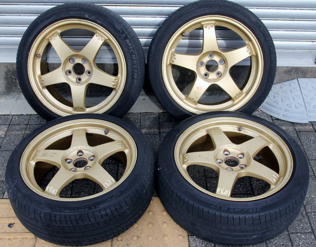 スバル SUBARU STI RS-ZERO 純正OPホイール RAYS製 FORGED 17インチ 