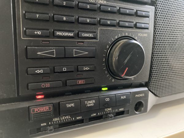 1円スタート CDラジカセ まとめてセット SONY zs-66 zs-70