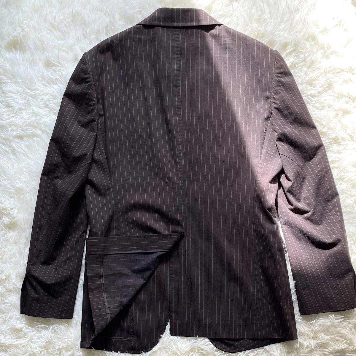 スーツカンパニー【小粋なお洒落】THE SUIT COMPANY スーツ セットアップ テーラードジャケット ブラウン ストライプ メンズ ビジネス L位 SUIT THE COMPANY スカートスーツ ザスーツカンパニー COMPANY(ザスーツカンパニー）オフィカジメンズの評判