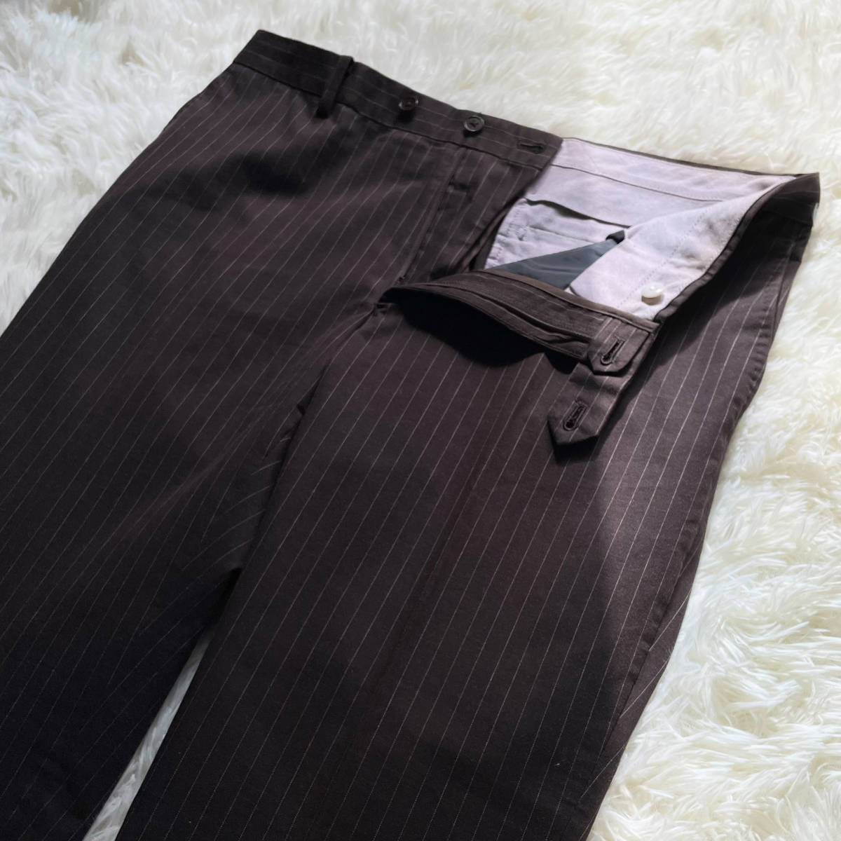 スーツカンパニー【小粋なお洒落】THE SUIT COMPANY スーツ セットアップ テーラードジャケット ブラウン ストライプ メンズ ビジネス L位 SUIT THE COMPANY スカートスーツ ザスーツカンパニー COMPANY(ザスーツカンパニー）オフィカジメンズの評判