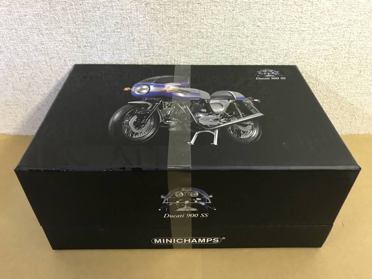 ★1/12 ドゥカティ 900 SS モーターバイク 1977 ブルー/シルバー 122120700 PMA タミヤ 1&frasl;12 DUCATI 小鹿 未開封 未組立