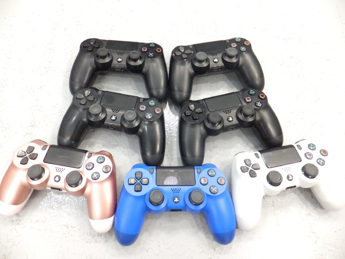 PlayStation4 - 【送料無料】デュアルショック4 ジャンク品　7個　PlayStation4 ◇【12】ジャンク PS4コントローラー デュアルショック4 純正