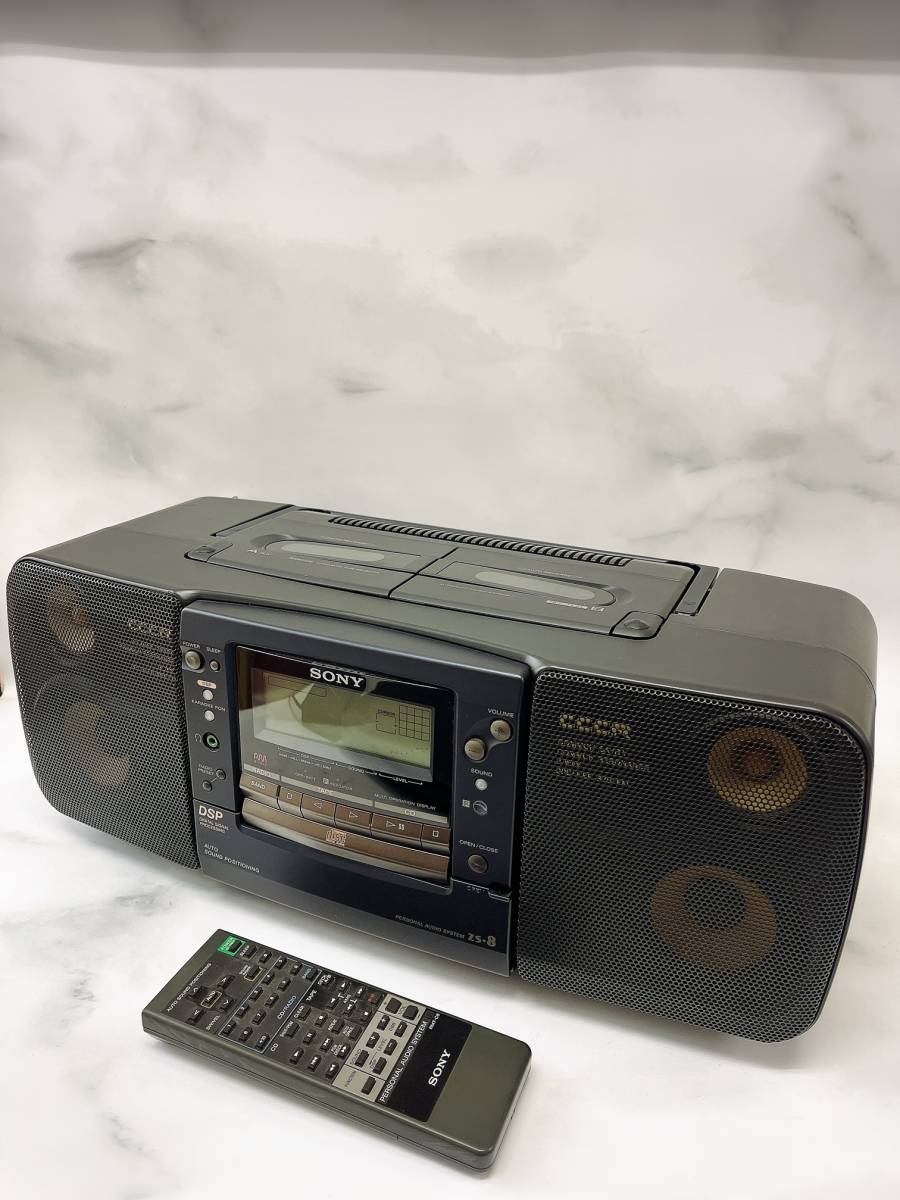 SONY ZS-8 SONAHAWK 電動回転台 SWV-2付属 ソニー ソナホーク ラジカセ