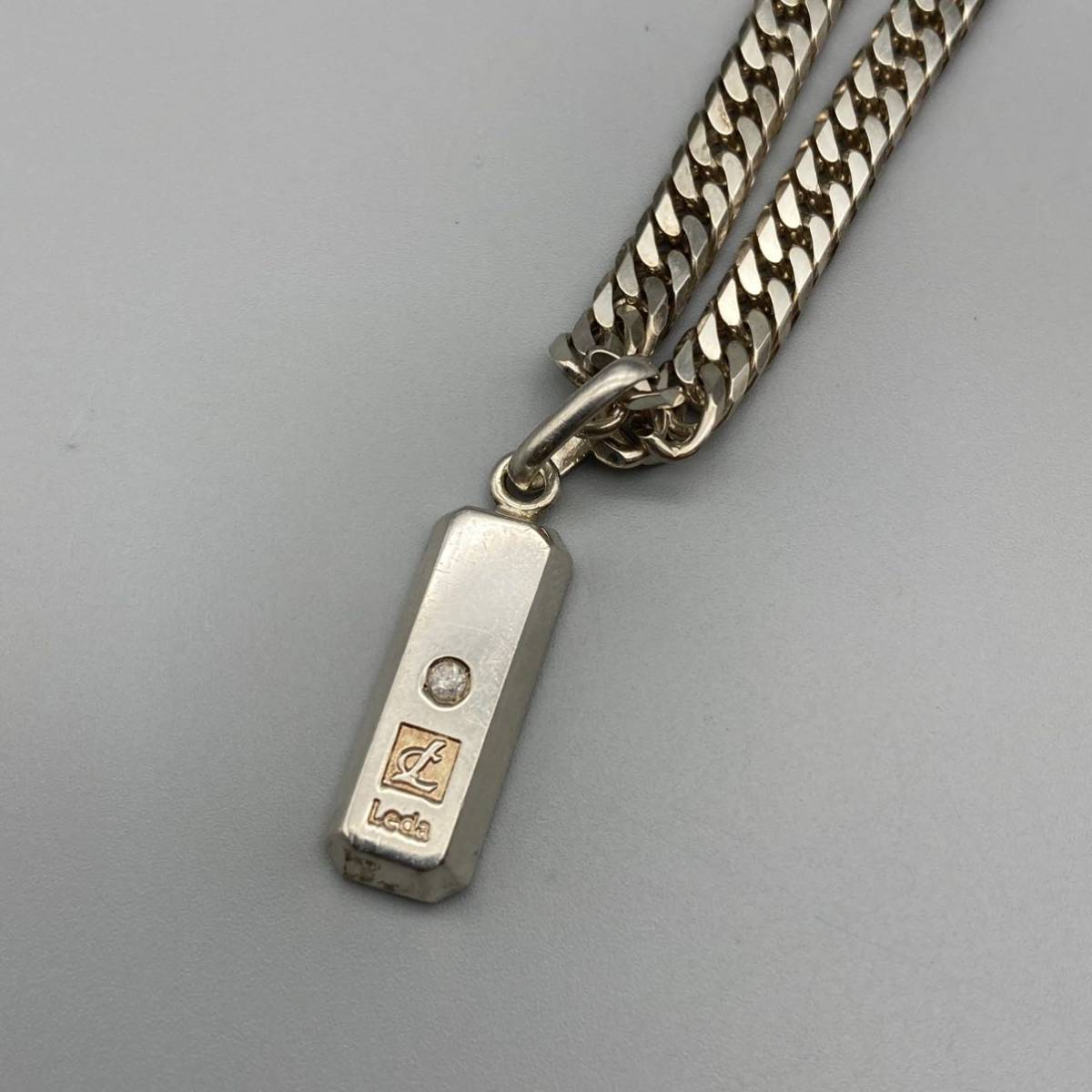 レダシルマ Leda ネックレス STEEL SILMA インゴットネックレス 