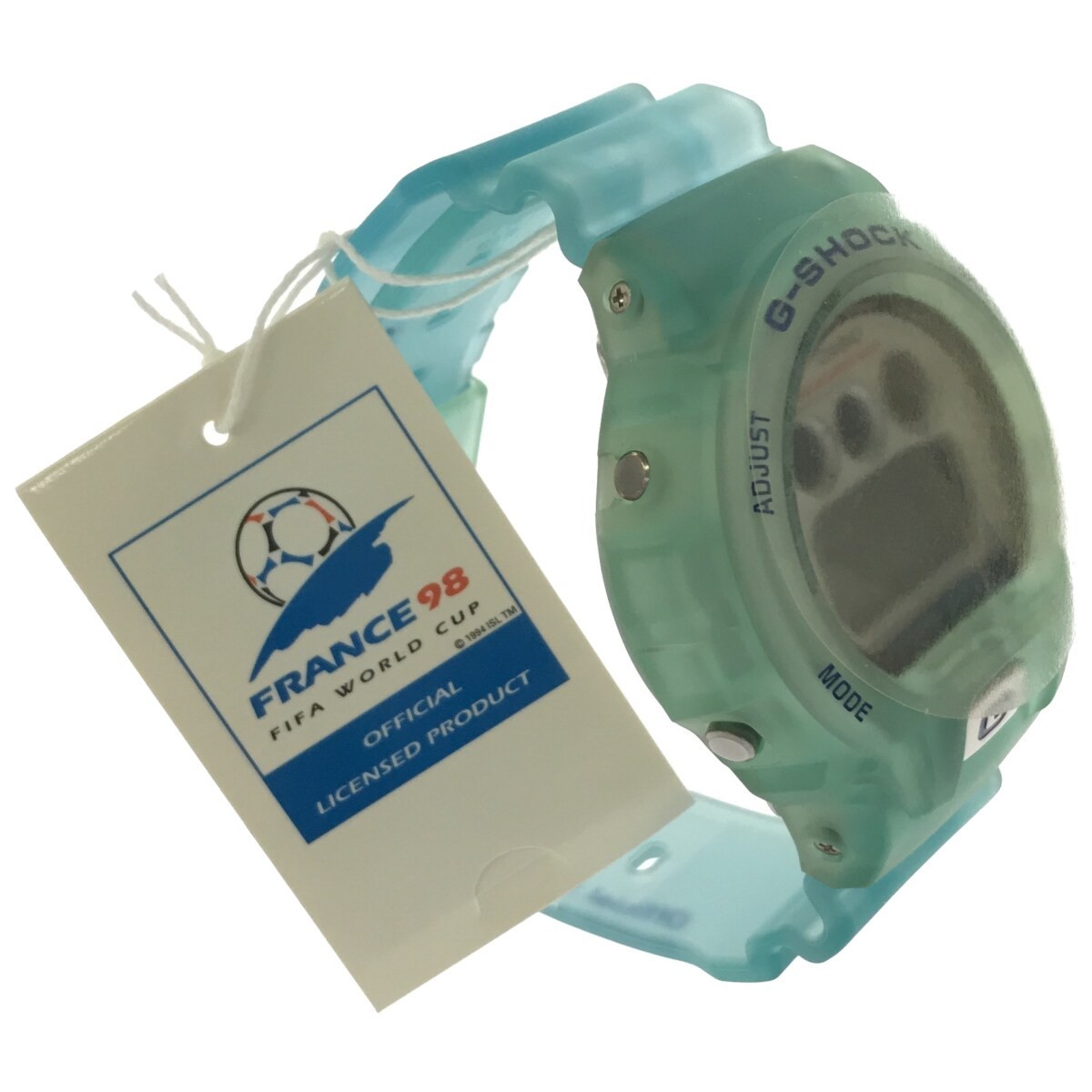 未使用 腕時計 CASIO G-SHOCK 】DW-6900WF-2T FRANCE FIFA WORLD CUP 