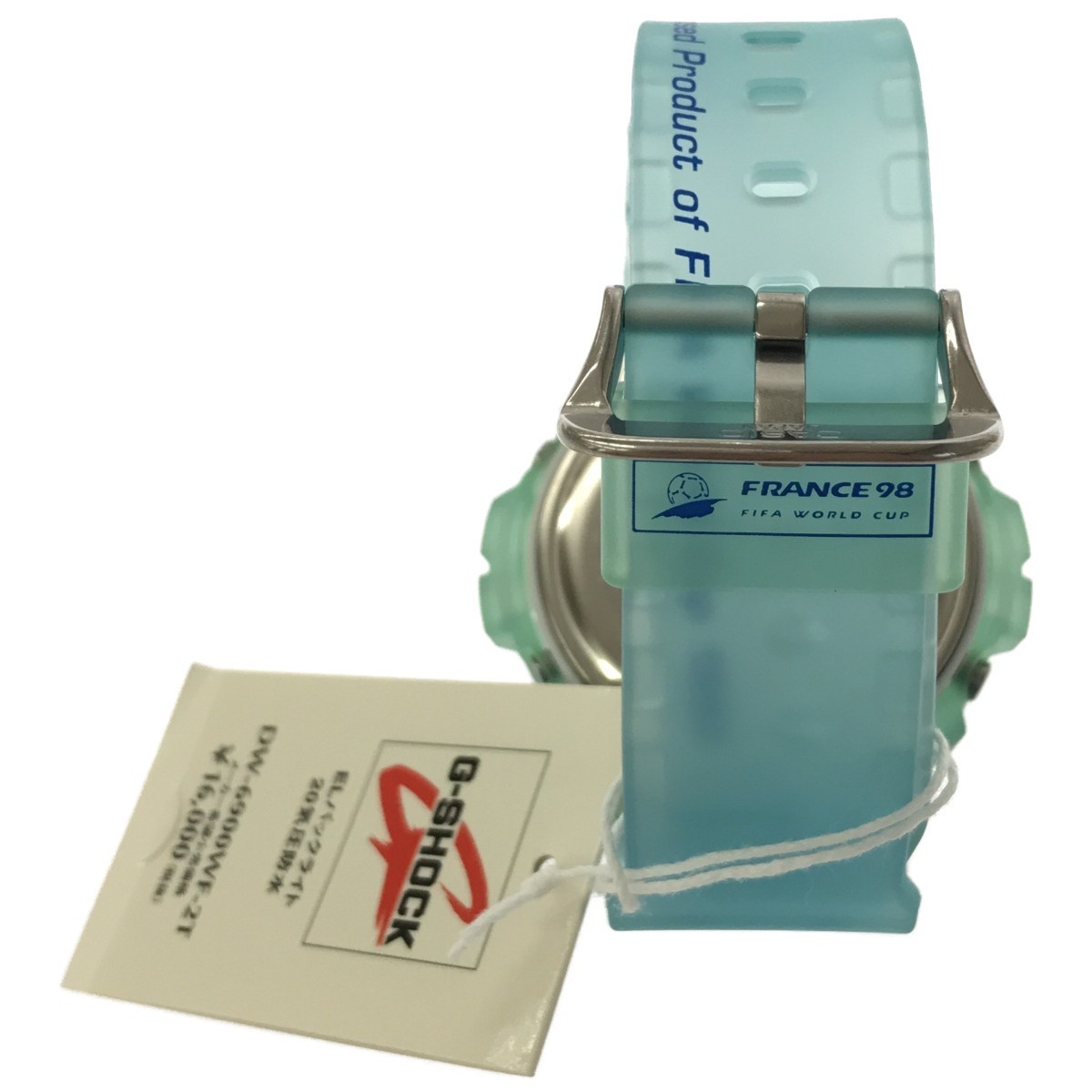 未使用 腕時計 CASIO G-SHOCK 】DW-6900WF-2T FRANCE FIFA WORLD CUP 
