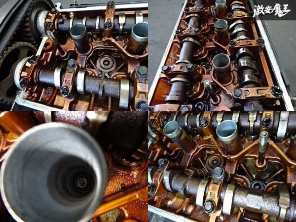 トヨタ 純正 AE111 レビン トレノ 4AG 4A-GE 5バルブ 黒ヘッド DOHC 20