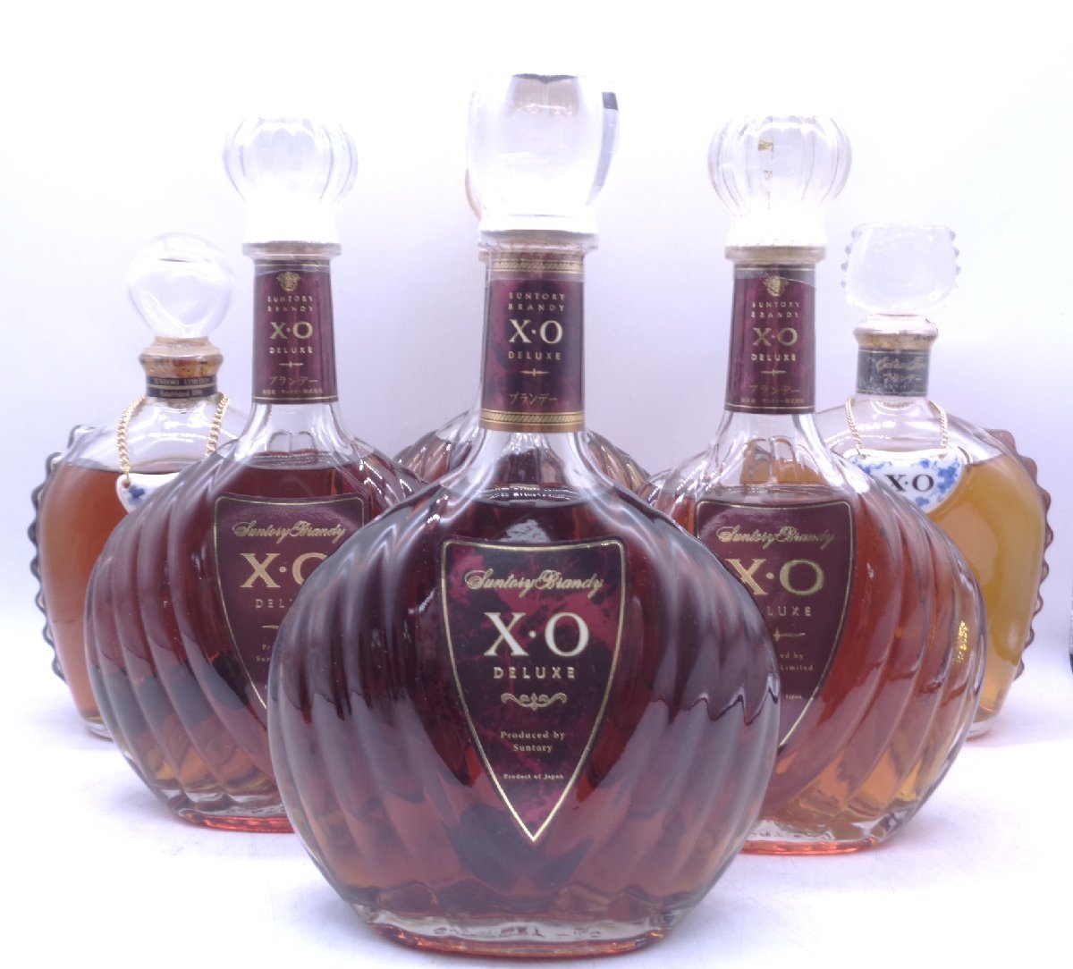 【7本セット】SUNTORY XO サントリー ブランデー 古酒 未開栓 X146639