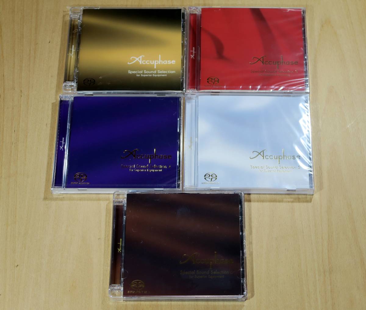 新品，SALE 1円スタート アキュフェーズ Accuphase Special Sound Selection 1. 3. 4. 5. 6. SACD Hybrid スペシャル サウンド セレクション 5枚(CD)｜売買されたオークション情報、yahooの商品情報をアーカイブ公開 - オー その他
