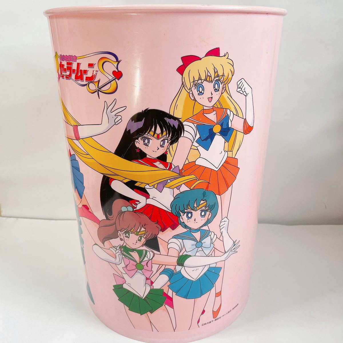 ☆当時物☆美少女戦士セーラームーンS ゴミ箱／ダストボックス 雑貨