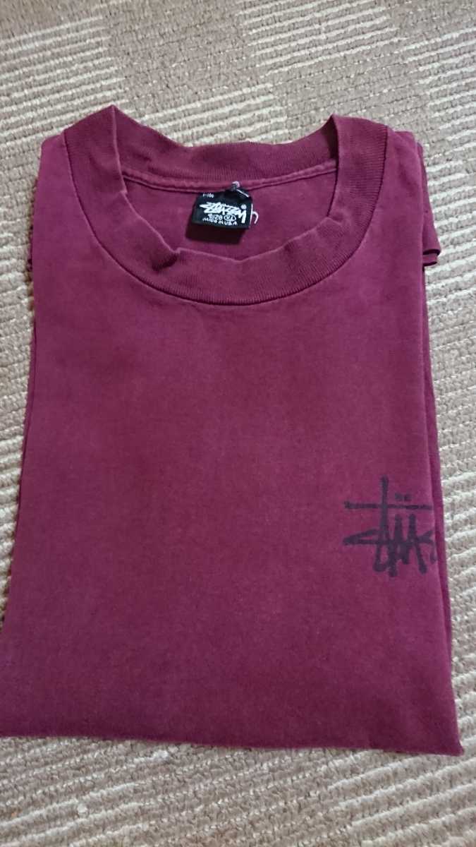 old stussy Tシャツ　サイズXL アメリカ製 OLD STUSSY USA製 Tシャツ XL オールドステューシー ヴィンテージ