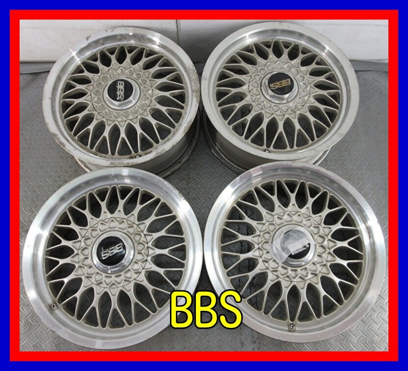 □中古ホイール□ BBS メッシュ 16インチ 6.5J +40 4H 114.3 希少 1P