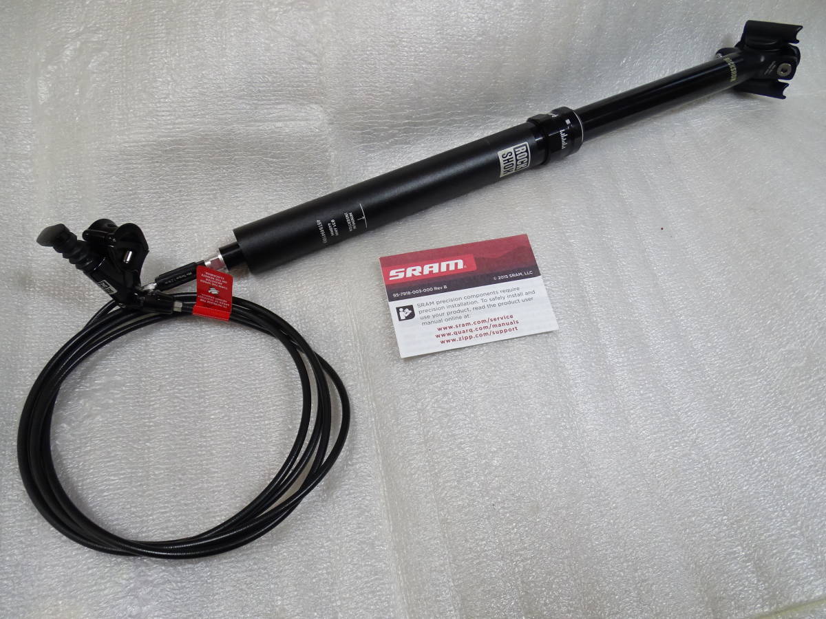 新品 ROCKSHOX ドロッパーシートポスト リバーブ(reverb) ステルス φ31