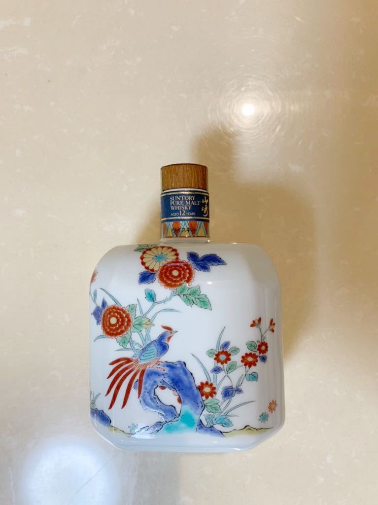 SUNTORY (サントリー) 山崎 12年 ピュアモルト 有田焼 陶器 600ml 古