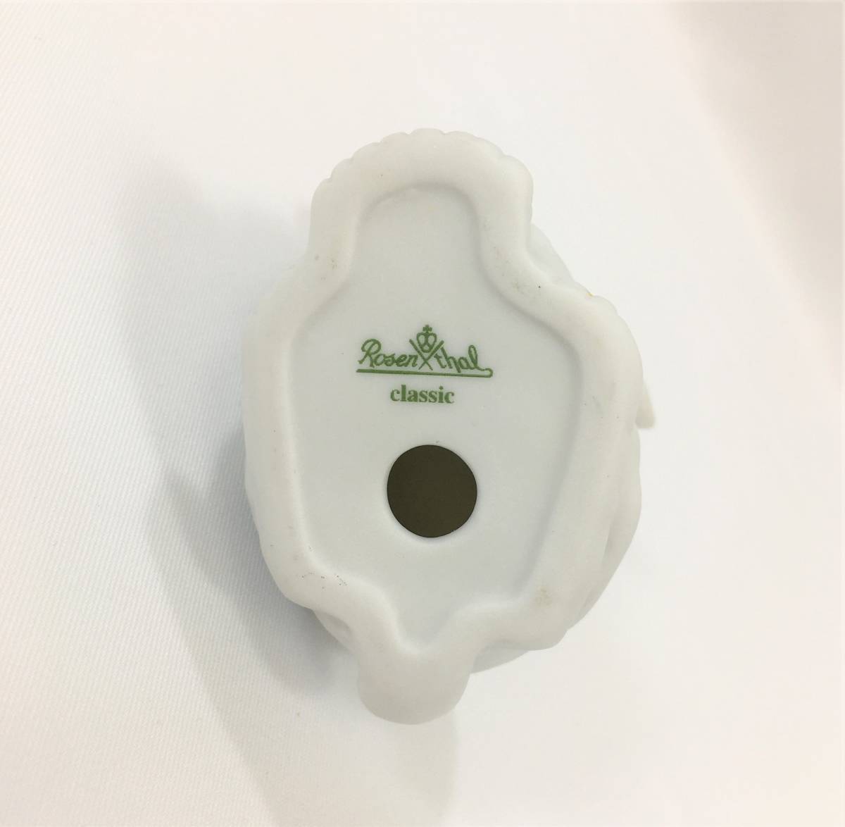 ローゼンタール ウサギ フィギュリン ローゼンタール フィギュリン 白うさぎ 高さ7.5cm 兎 陶器人形 置物