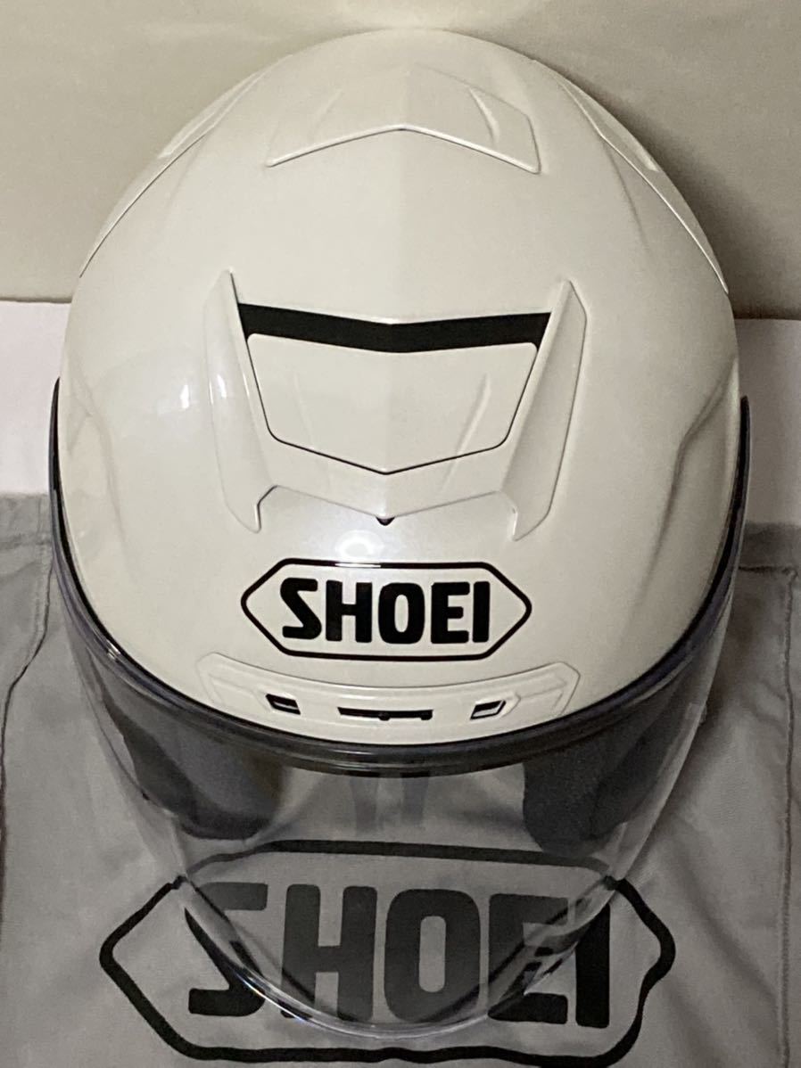 SHOEI J－FORCE4 サイズM ルミナスホワイト 表す