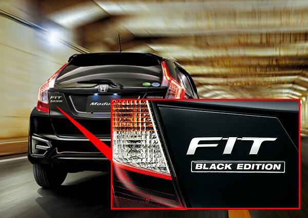 ホンダ純正オプション■ブラックエディション エンブレム/FIT