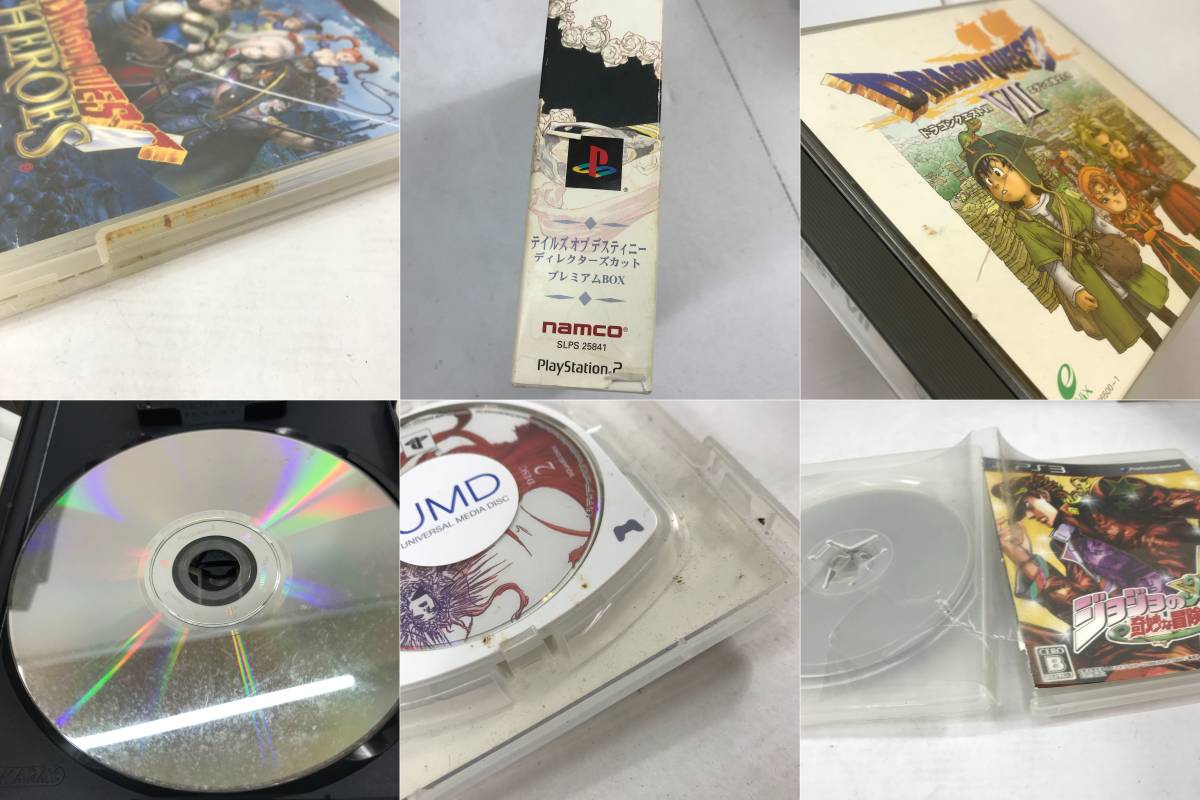 7174)【1円スタート】レトロゲームソフト各種 大量まとめ PS/PS2/PS3