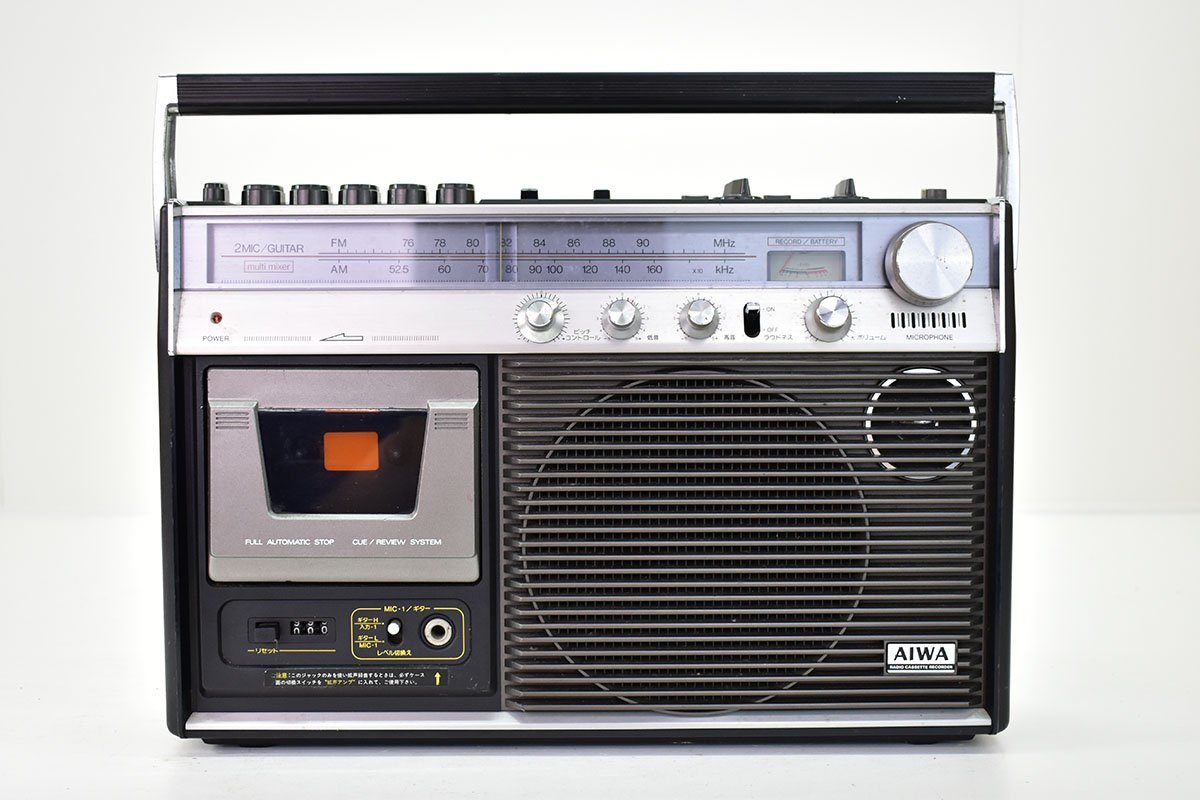 AIWA TPR-414 ラジカセ[アイワ][RADIO CASSETTE RECORDER][昭和レトロ