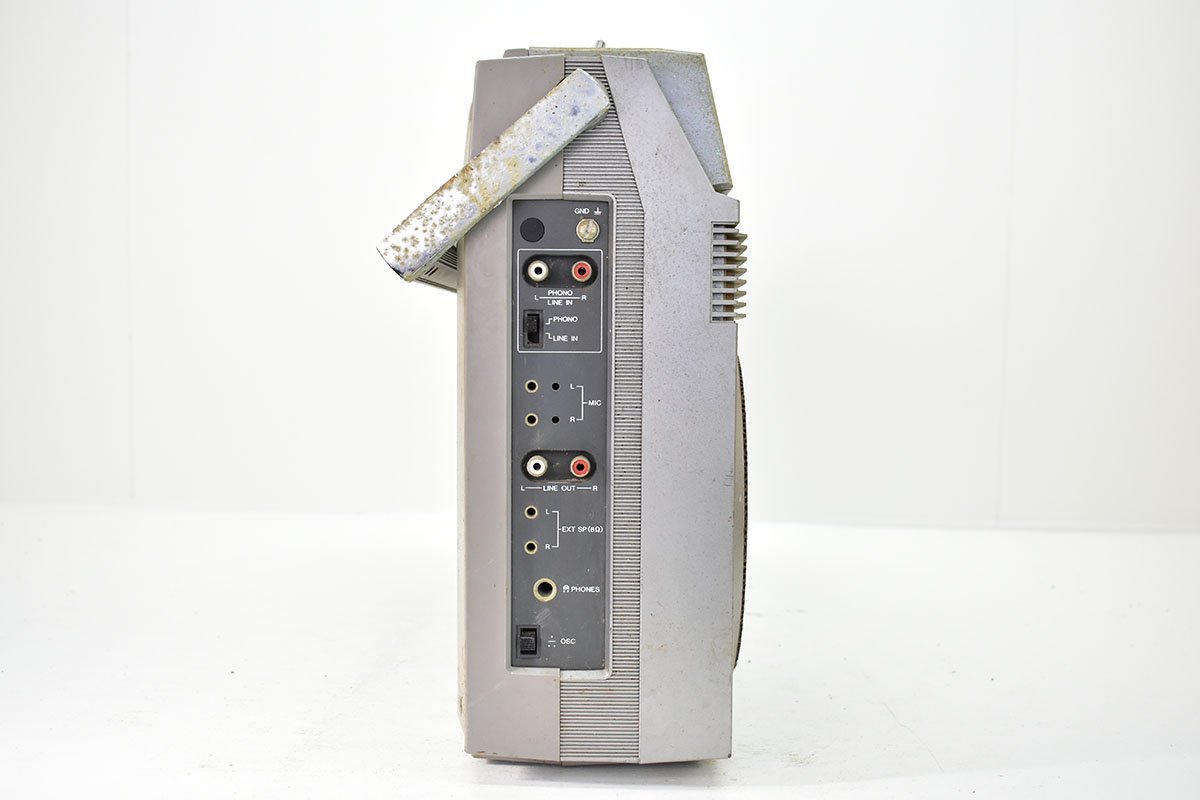 Yahoo!オークション - 昭和レトロ AIWA 大型ラジカセ CS85X ジャンク