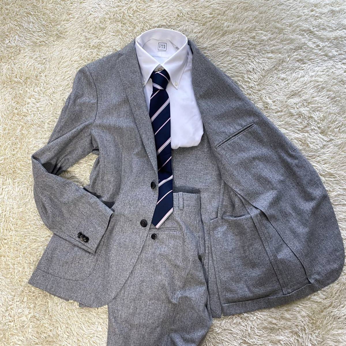 極美品 希少サイズ XL ヒューゴボス【 美シルエット 】 HUGO BOSS