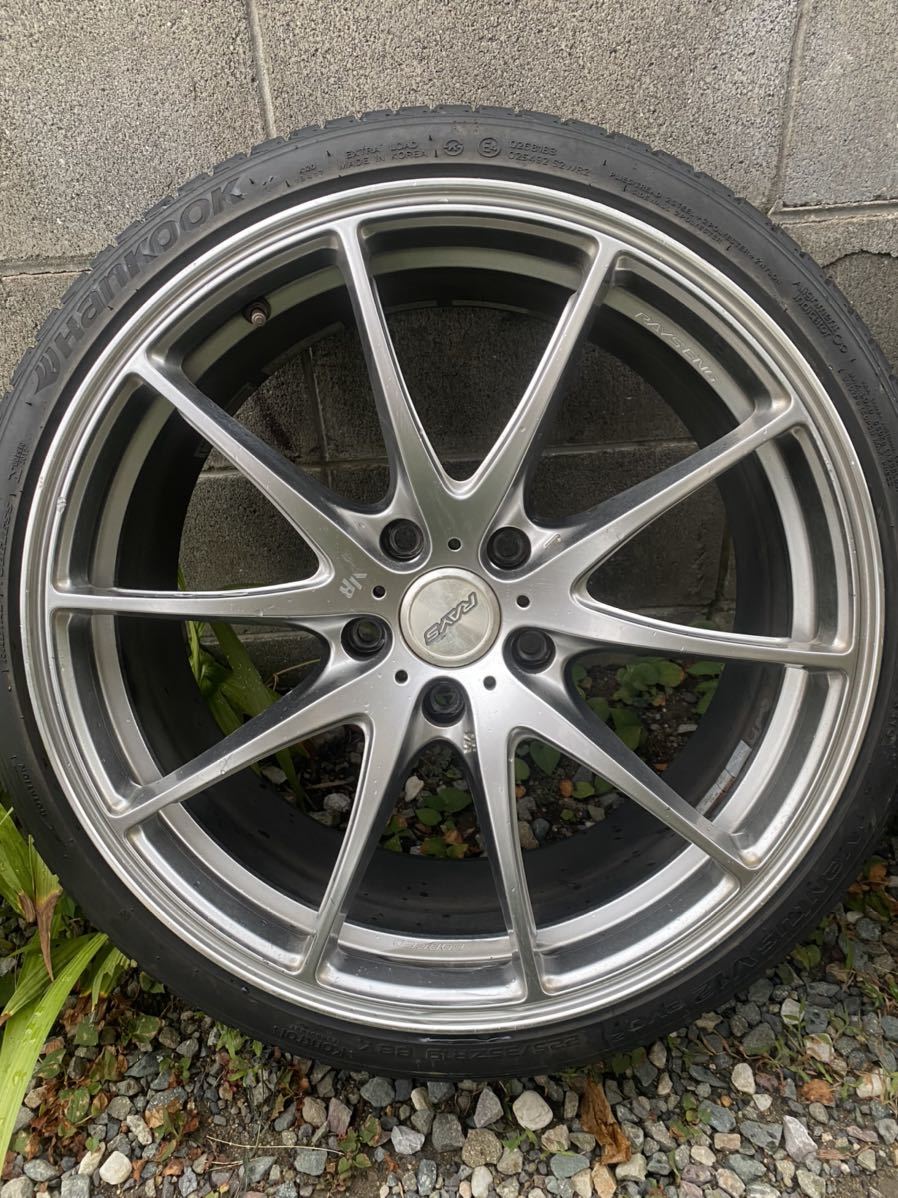 ☆美品 RAYS レイズ VOLK RACING G25 鍛造 4本 タイヤ付セット BMW 3 