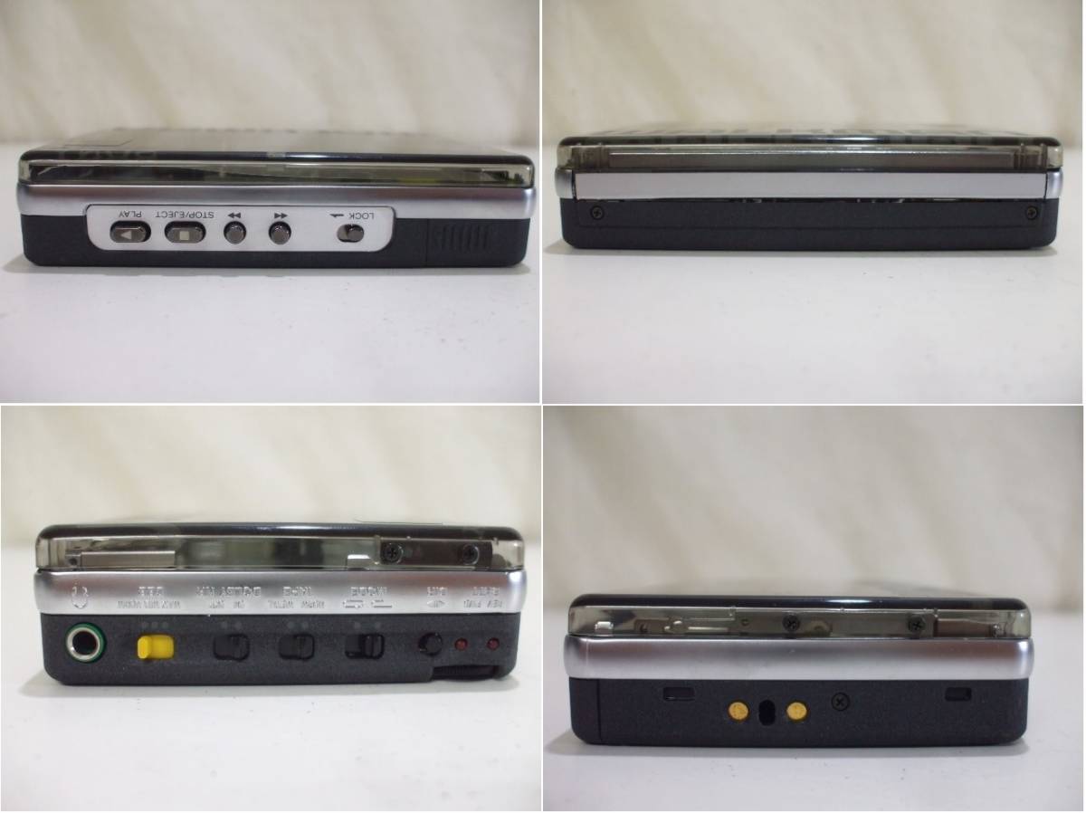 元気堂】SONY WALKMAN WM-504 スケルトンモデル カセットウォークマン 