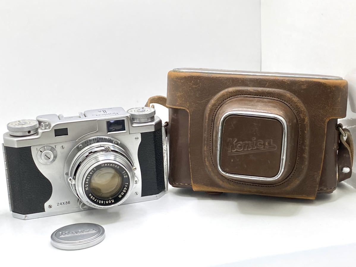 Konica 48mm IIA F2 Rangefinder Camera Lens Film コニカ レンジ