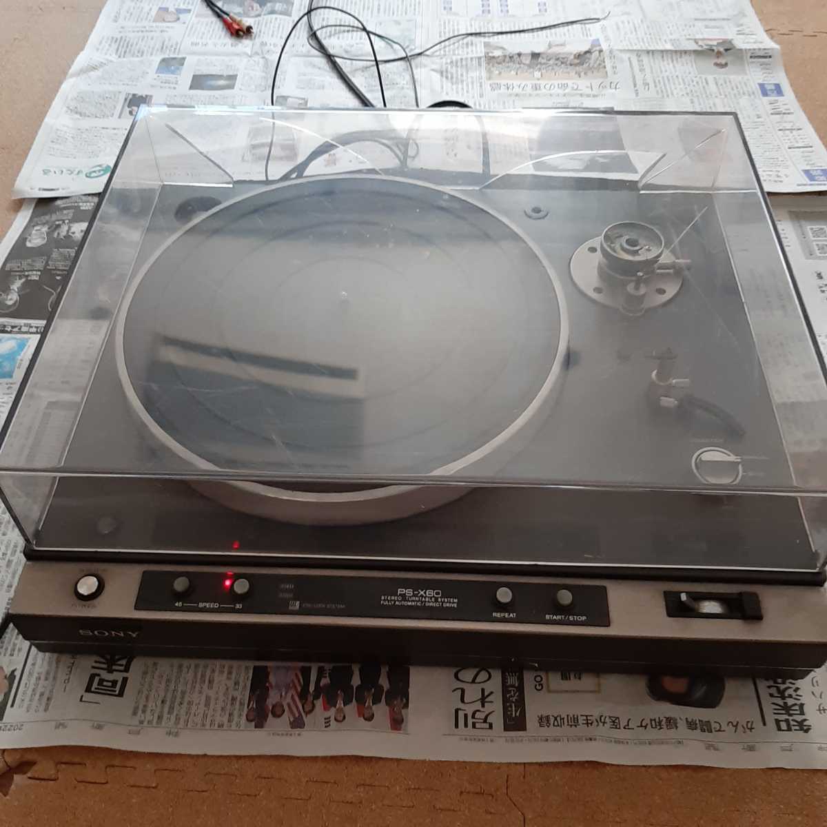 SONY ソニー PS-X60 ターンテーブル レコードプレーヤー ☆F PS-X60