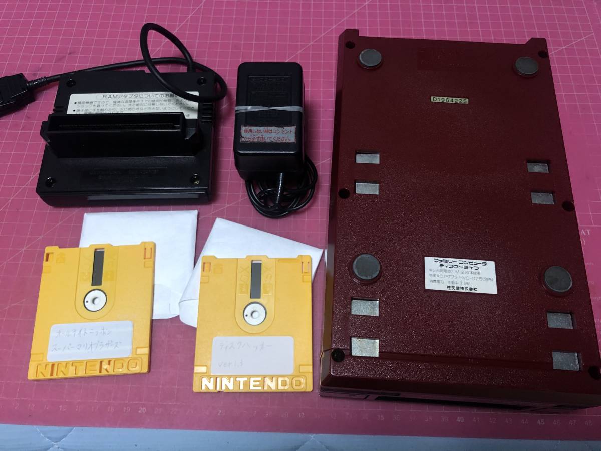 特価良品 FC ファミコン ディスクシステム ディスクカード 2本セット 