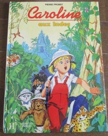 外国語絵本 カロリーヌインドへいく フランス語版 Caroline invite ses amis ピエール・プロブスト ネコポス210円でお届け♪