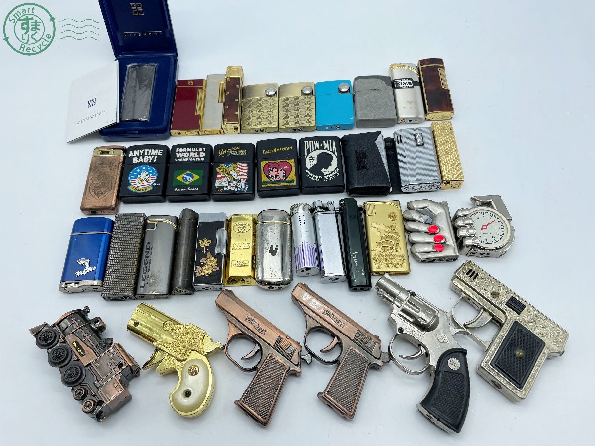 09211338　◇ 1円スタート! ライター 38点 まとめ売り ジバンシー ヴィヴィアンウエストウッド など 喫煙具 喫煙グッズ シルバー ゴールド